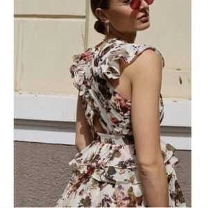 Ulla Johnson Sarafina Floral Mini Dress in Daisy